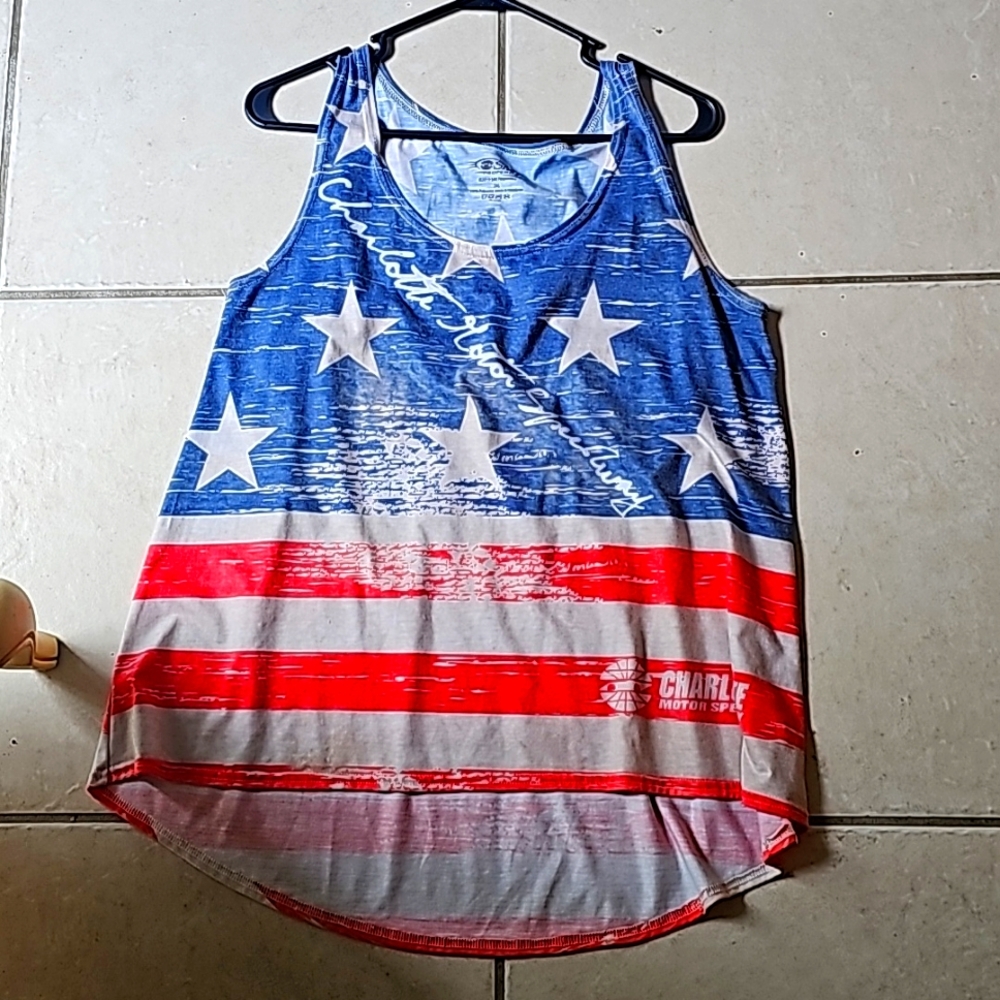 NASCAR Charlotte Motor Speedway tank top